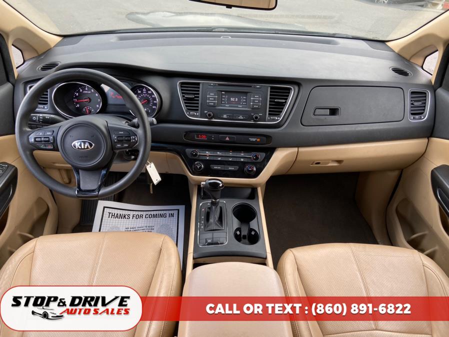 2017 Kia Sedona LX FWD, available for sale in East Windsor, Connecticut | Stop & Drive Auto Sales. East Windsor, Connecticut 2017 Kia Sedona LX FWD, available for sale in East Windsor, Connecticut | Stop & Drive Auto Sales. East Windsor, Connecticut