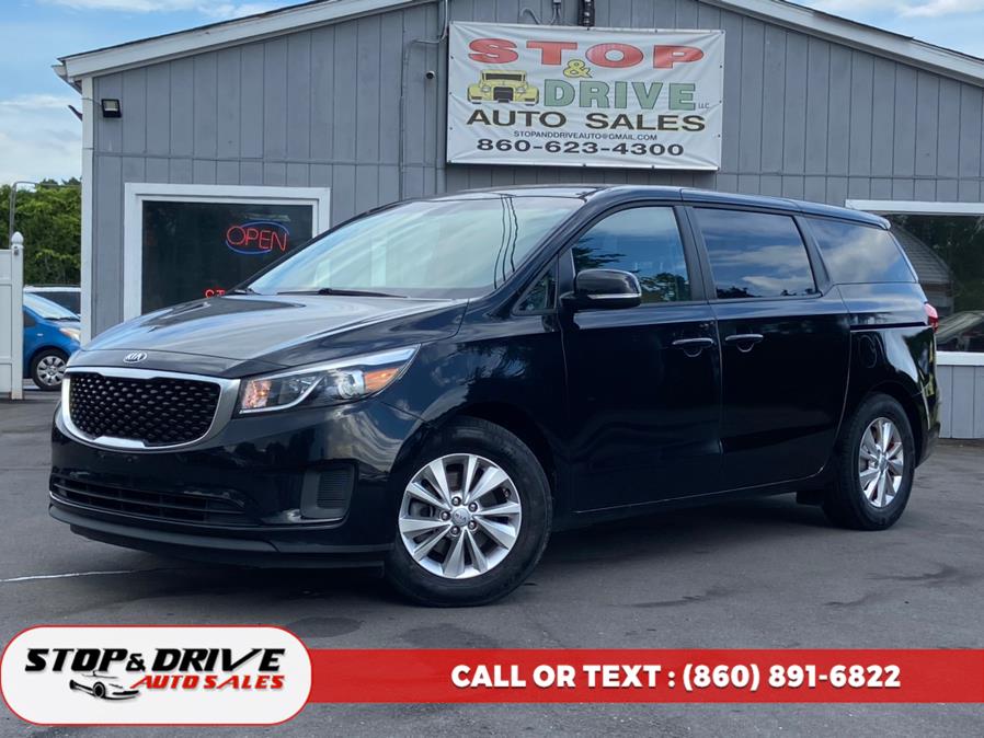 2017 Kia Sedona LX FWD, available for sale in East Windsor, Connecticut | Stop & Drive Auto Sales. East Windsor, Connecticut 2017 Kia Sedona LX FWD, available for sale in East Windsor, Connecticut | Stop & Drive Auto Sales. East Windsor, Connecticut