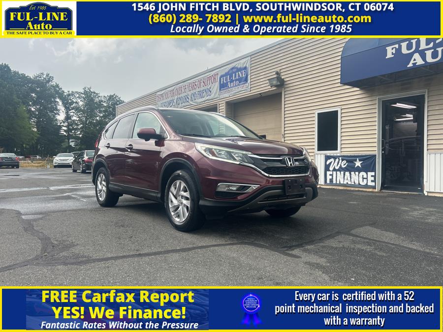 2016 Honda CR-V AWD 5dr EX-L w/Navi, available for sale in South Windsor , Connecticut | Ful-line Auto LLC. South Windsor , Connecticut 2016 Honda CR-V AWD 5dr EX-L w/Navi, available for sale in South Windsor , Connecticut | Ful-line Auto LLC. South Windsor , Connecticut