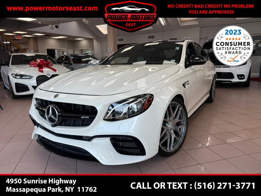 2018 Mercedes-Benz E-Class AMG E 63 S 4MATIC Sedan, available for sale in Massapequa Park, New York | Power Motors East. Massapequa Park, New York 2018 Mercedes-Benz E-Class AMG E 63 S 4MATIC Sedan, available for sale in Massapequa Park, New York | Power Motors East. Massapequa Park, New York