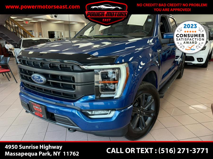 2023 Ford F-150 LARIAT 4WD SuperCrew 5.5'' Box, available for sale in Massapequa Park, New York | Power Motors East. Massapequa Park, New York 2023 Ford F-150 LARIAT 4WD SuperCrew 5.5'' Box, available for sale in Massapequa Park, New York | Power Motors East. Massapequa Park, New York