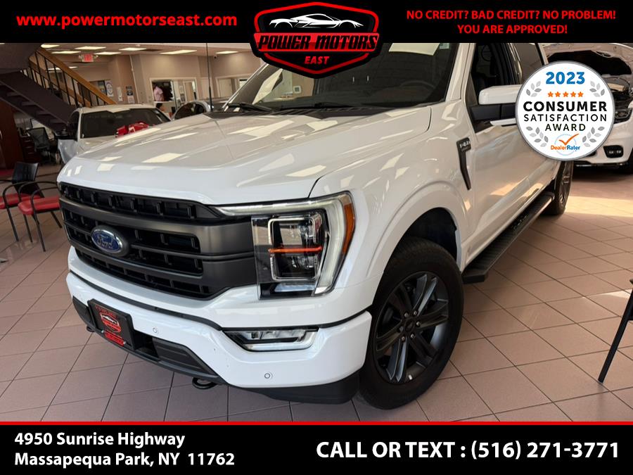 2023 Ford F-150 LARIAT 4WD SuperCrew 5.5'' Box, available for sale in Massapequa Park, New York | Power Motors East. Massapequa Park, New York 2023 Ford F-150 LARIAT 4WD SuperCrew 5.5'' Box, available for sale in Massapequa Park, New York | Power Motors East. Massapequa Park, New York