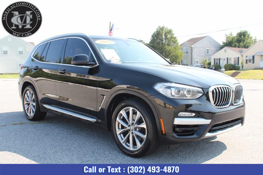 2018 BMW X3 xDrive30i Sports Activity Vehicle, available for sale in New Castle, Delaware | Morsi Automotive Corporation. New Castle, Delaware 2018 BMW X3 xDrive30i Sports Activity Vehicle, available for sale in New Castle, Delaware | Morsi Automotive Corporation. New Castle, Delaware