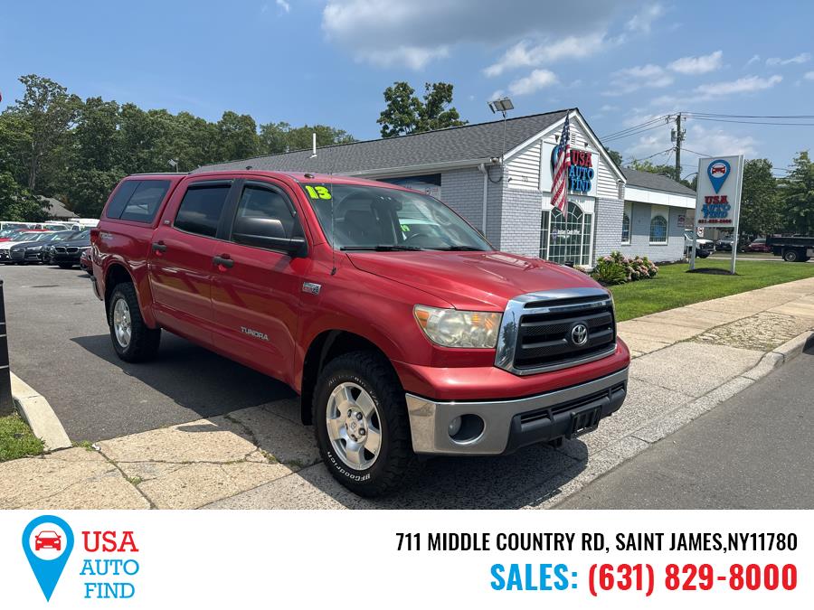 2013 Toyota Tundra 4WD Truck CrewMax 5.7L V8 6-Spd AT (Natl), available for sale in Saint James, New York | USA Auto Find. Saint James, New York 2013 Toyota Tundra 4WD Truck CrewMax 5.7L V8 6-Spd AT (Natl), available for sale in Saint James, New York | USA Auto Find. Saint James, New York