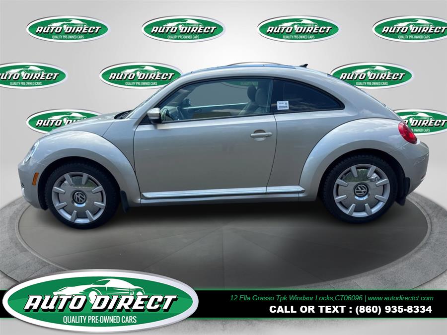2013 Volkswagen Beetle 2dr Cpe Auto 2.5L PZEV, available for sale in Windsor Locks, Connecticut | Auto Direct LLC. Windsor Locks, Connecticut 2013 Volkswagen Beetle 2dr Cpe Auto 2.5L PZEV, available for sale in Windsor Locks, Connecticut | Auto Direct LLC. Windsor Locks, Connecticut