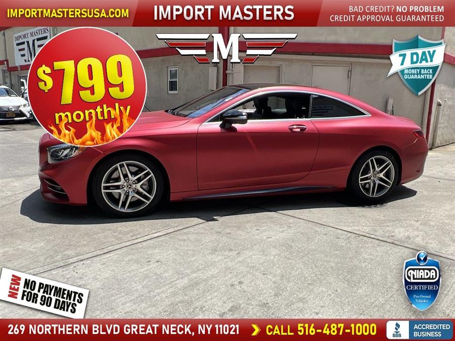 2020 Mercedes-benz S-class S 560 4MATIC AWD 2dr Coupe, available for sale in Great Neck, New York | Camy Cars. Great Neck, New York 2020 Mercedes-benz S-class S 560 4MATIC AWD 2dr Coupe, available for sale in Great Neck, New York | Camy Cars. Great Neck, New York