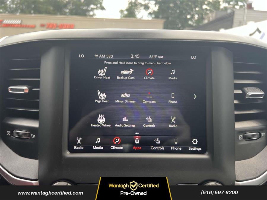 2020 Ram 1500 Big Horn 4x4 Crew Cab 5'7" Box, available for sale in Wantagh, New York | Wantagh Certified. Wantagh, New York 2020 Ram 1500 Big Horn 4x4 Crew Cab 5'7" Box, available for sale in Wantagh, New York | Wantagh Certified. Wantagh, New York