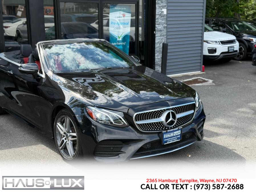 2020 Mercedes-Benz E-Class E 450 4MATIC Cabriolet, available for sale in Wayne, New Jersey | Haus of Lux. Wayne, New Jersey 2020 Mercedes-Benz E-Class E 450 4MATIC Cabriolet, available for sale in Wayne, New Jersey | Haus of Lux. Wayne, New Jersey