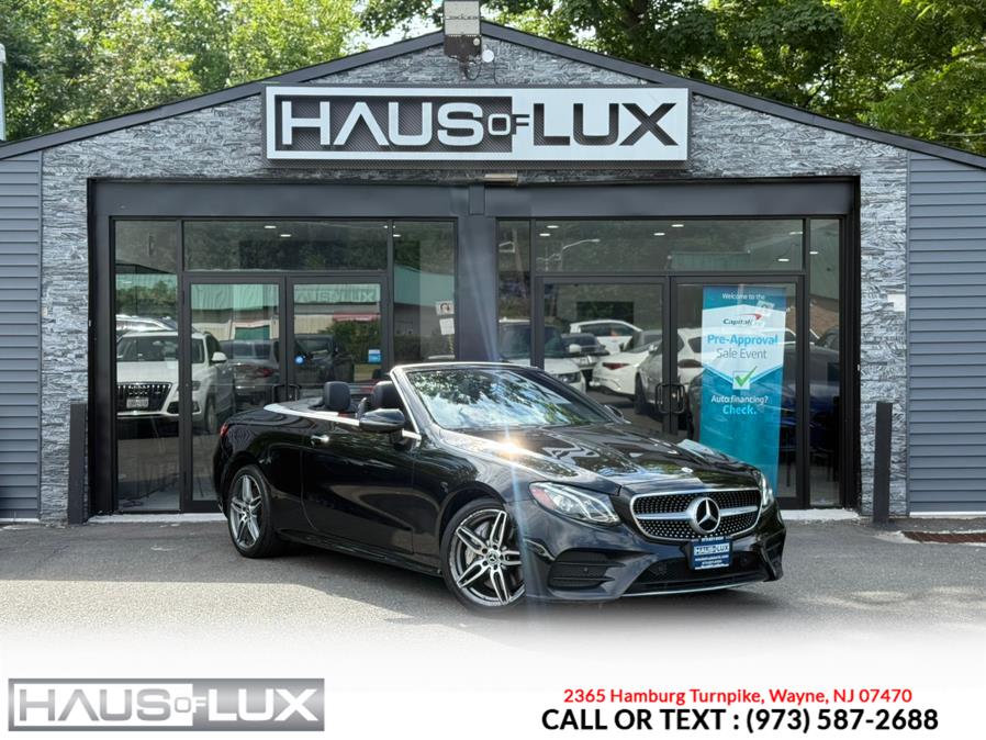 2020 Mercedes-Benz E-Class E 450 4MATIC Cabriolet, available for sale in Wayne, New Jersey | Haus of Lux. Wayne, New Jersey 2020 Mercedes-Benz E-Class E 450 4MATIC Cabriolet, available for sale in Wayne, New Jersey | Haus of Lux. Wayne, New Jersey
