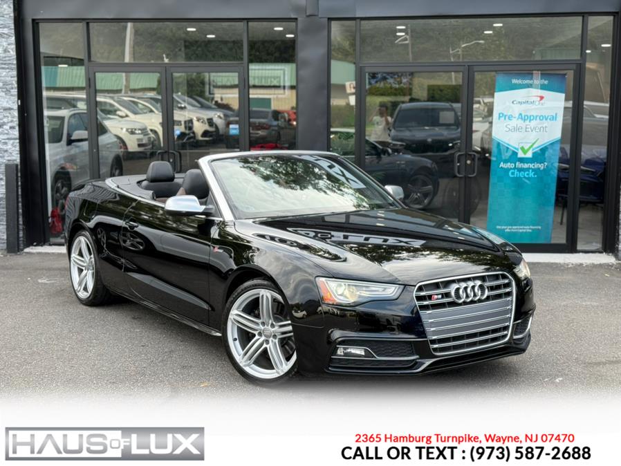 2014 Audi S5 2dr Cabriolet Premium Plus, available for sale in Wayne, New Jersey | Haus of Lux. Wayne, New Jersey 2014 Audi S5 2dr Cabriolet Premium Plus, available for sale in Wayne, New Jersey | Haus of Lux. Wayne, New Jersey