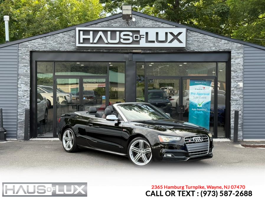 2014 Audi S5 2dr Cabriolet Premium Plus, available for sale in Wayne, New Jersey | Haus of Lux. Wayne, New Jersey 2014 Audi S5 2dr Cabriolet Premium Plus, available for sale in Wayne, New Jersey | Haus of Lux. Wayne, New Jersey