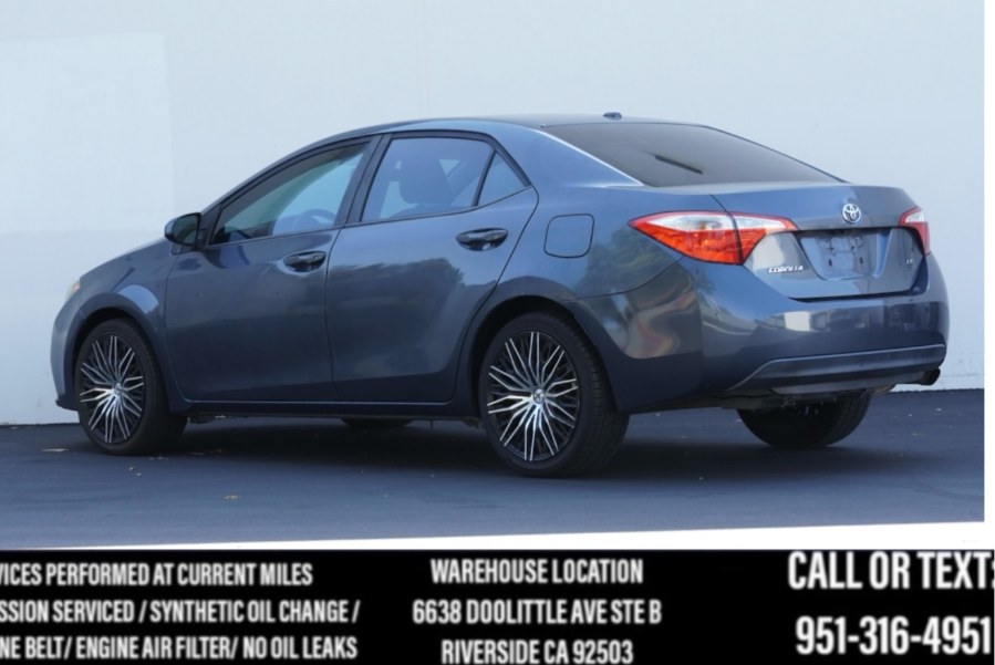 2014 Toyota Corolla LE 4dr Sdn LE, available for sale in Riverside, California | Big Timin Motors LLC. Riverside, California 2014 Toyota Corolla LE 4dr Sdn LE, available for sale in Riverside, California | Big Timin Motors LLC. Riverside, California
