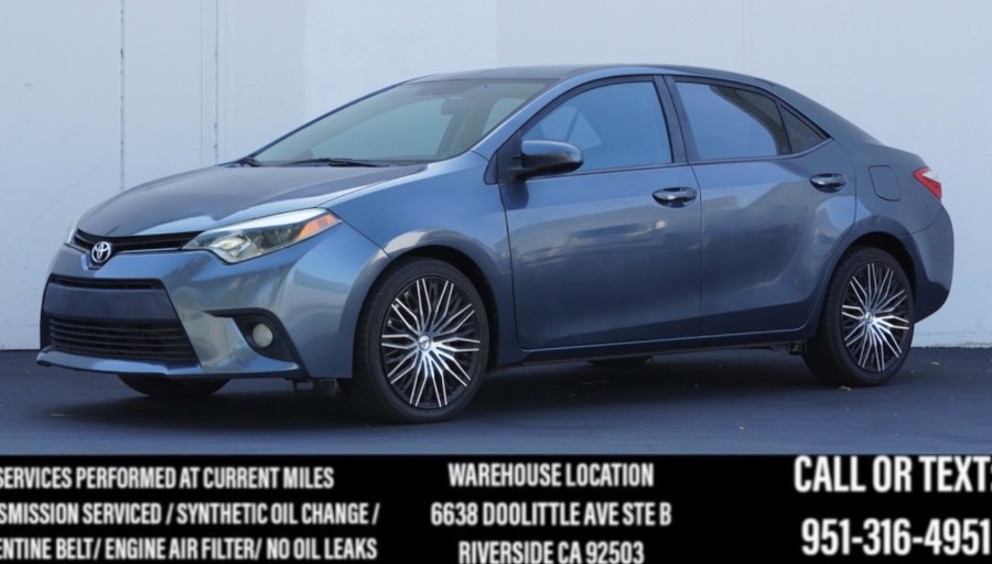 2014 Toyota Corolla LE 4dr Sdn LE, available for sale in Riverside, California | Big Timin Motors LLC. Riverside, California 2014 Toyota Corolla LE 4dr Sdn LE, available for sale in Riverside, California | Big Timin Motors LLC. Riverside, California