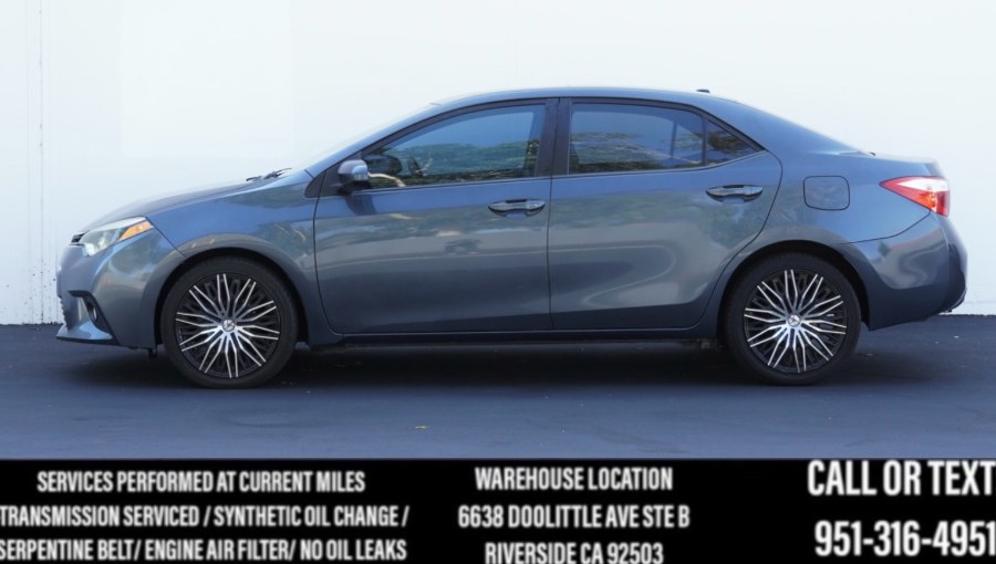 2014 Toyota Corolla LE 4dr Sdn LE, available for sale in Riverside, California | Big Timin Motors LLC. Riverside, California 2014 Toyota Corolla LE 4dr Sdn LE, available for sale in Riverside, California | Big Timin Motors LLC. Riverside, California