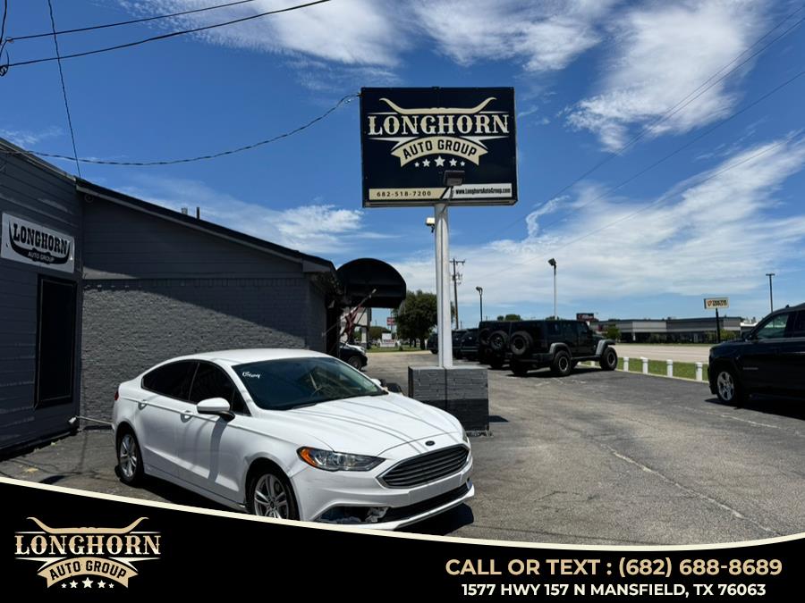 2018 Ford Fusion SE FWD, available for sale in Mansfield, Texas | Longhorn Auto Group. Mansfield, Texas 2018 Ford Fusion SE FWD, available for sale in Mansfield, Texas | Longhorn Auto Group. Mansfield, Texas