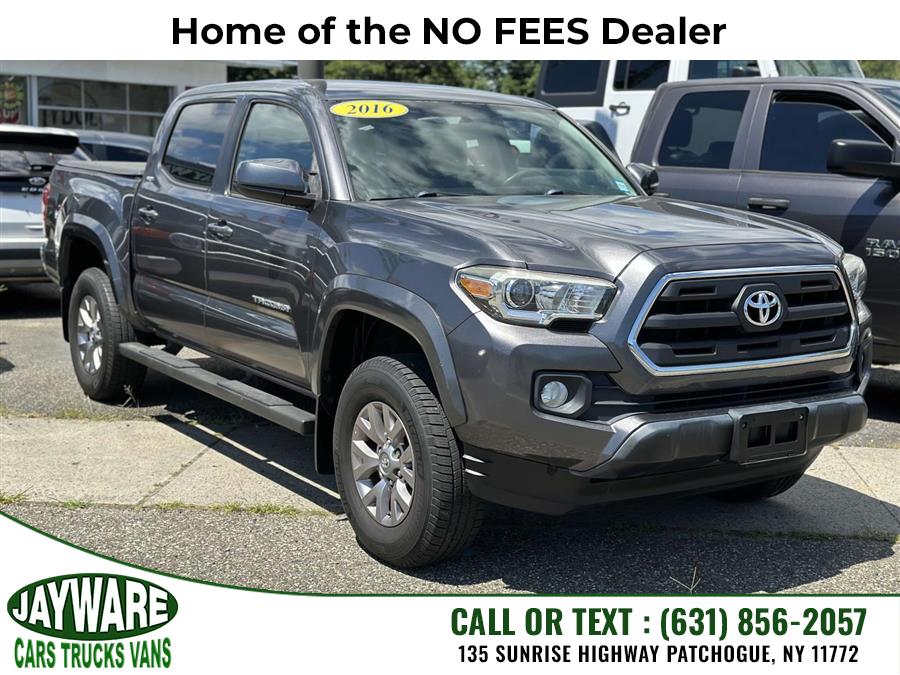 2016 Toyota Tacoma 4WD Double Cab V6 AT SR5 (Natl), available for sale in Patchogue, New York | Jayware Cars Trucks Vans. Patchogue, New York 2016 Toyota Tacoma 4WD Double Cab V6 AT SR5 (Natl), available for sale in Patchogue, New York | Jayware Cars Trucks Vans. Patchogue, New York