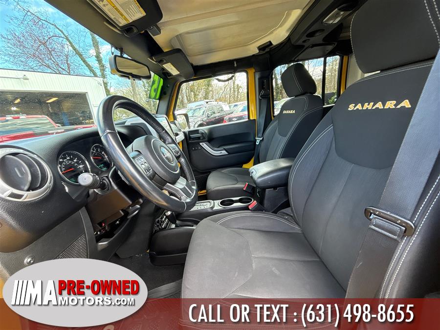 2015 Jeep Wrangler Unlimited SAHARA 4WD 4dr Sahara, available for sale in Huntington Station, New York | M & A Motors. Huntington Station, New York 2015 Jeep Wrangler Unlimited SAHARA 4WD 4dr Sahara, available for sale in Huntington Station, New York | M & A Motors. Huntington Station, New York