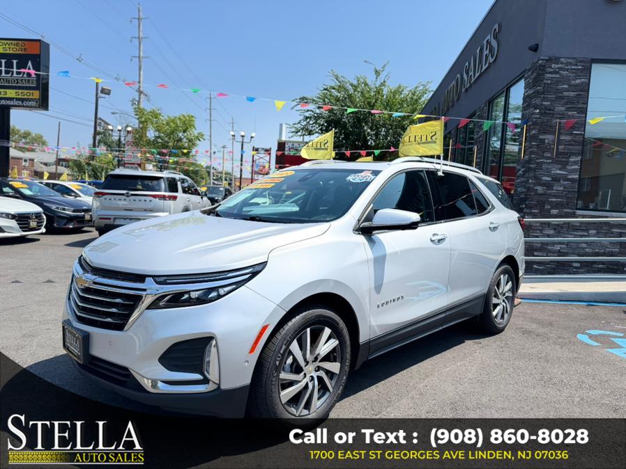 2022 Chevrolet Equinox FWD 4dr Premier, available for sale in Linden, New Jersey | Stella Auto Sales. Linden, New Jersey 2022 Chevrolet Equinox FWD 4dr Premier, available for sale in Linden, New Jersey | Stella Auto Sales. Linden, New Jersey