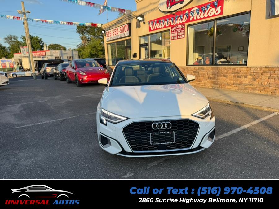 2023 Audi A3 Premium 40 TFSI, available for sale in Bellmore, New York | Universal Autos. Bellmore, New York 2023 Audi A3 Premium 40 TFSI, available for sale in Bellmore, New York | Universal Autos. Bellmore, New York