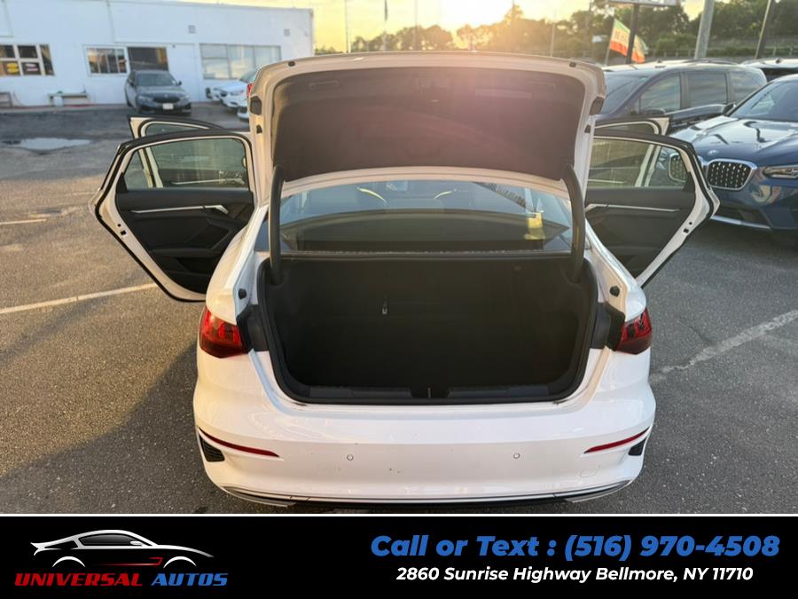 2023 Audi A3 Premium 40 TFSI, available for sale in Bellmore, New York | Universal Autos. Bellmore, New York 2023 Audi A3 Premium 40 TFSI, available for sale in Bellmore, New York | Universal Autos. Bellmore, New York