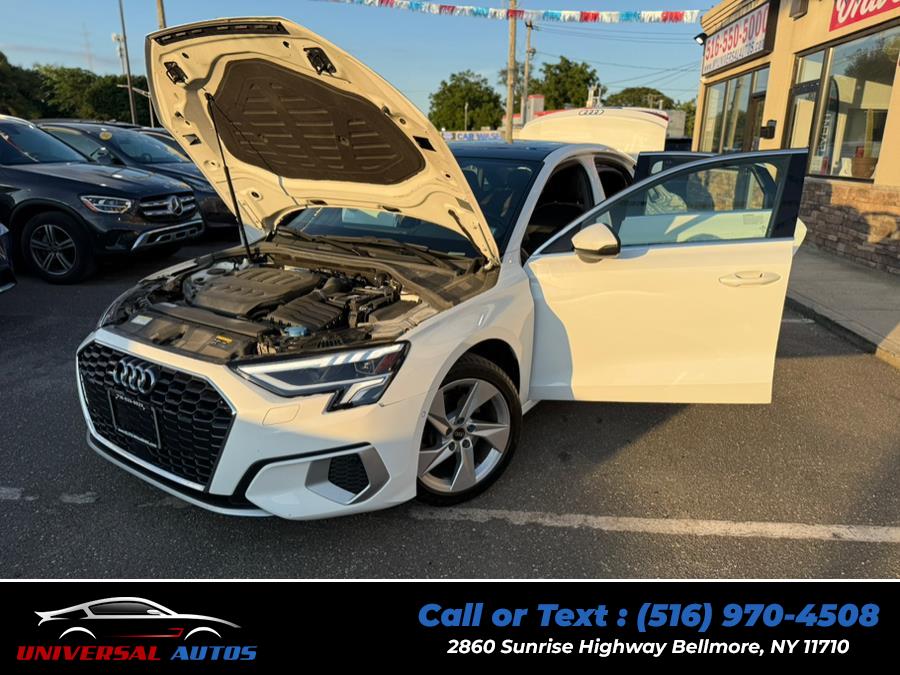 2023 Audi A3 Premium 40 TFSI, available for sale in Bellmore, New York | Universal Autos. Bellmore, New York 2023 Audi A3 Premium 40 TFSI, available for sale in Bellmore, New York | Universal Autos. Bellmore, New York