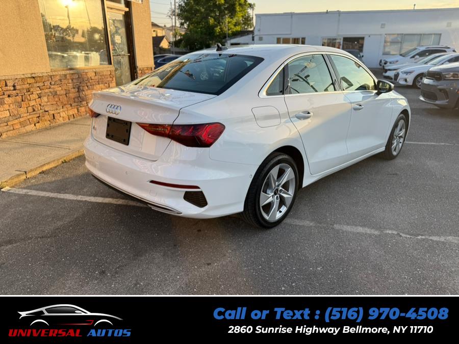 2023 Audi A3 Premium 40 TFSI, available for sale in Bellmore, New York | Universal Autos. Bellmore, New York 2023 Audi A3 Premium 40 TFSI, available for sale in Bellmore, New York | Universal Autos. Bellmore, New York