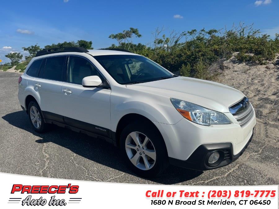 2013 Subaru Outback 4dr Wgn H4 Auto 2.5i Premium PZEV, available for sale in Meriden, Connecticut | Preeces Auto Inc. Meriden, Connecticut 2013 Subaru Outback 4dr Wgn H4 Auto 2.5i Premium PZEV, available for sale in Meriden, Connecticut | Preeces Auto Inc. Meriden, Connecticut