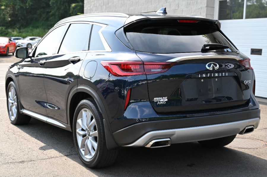 2022 INFINITI QX50 LUXE AWD, available for sale in Waterbury, Connecticut | Highline Car Connection. Waterbury, Connecticut 2022 INFINITI QX50 LUXE AWD, available for sale in Waterbury, Connecticut | Highline Car Connection. Waterbury, Connecticut