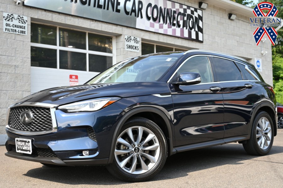 2022 INFINITI QX50 LUXE AWD, available for sale in Waterbury, Connecticut | Highline Car Connection. Waterbury, Connecticut 2022 INFINITI QX50 LUXE AWD, available for sale in Waterbury, Connecticut | Highline Car Connection. Waterbury, Connecticut
