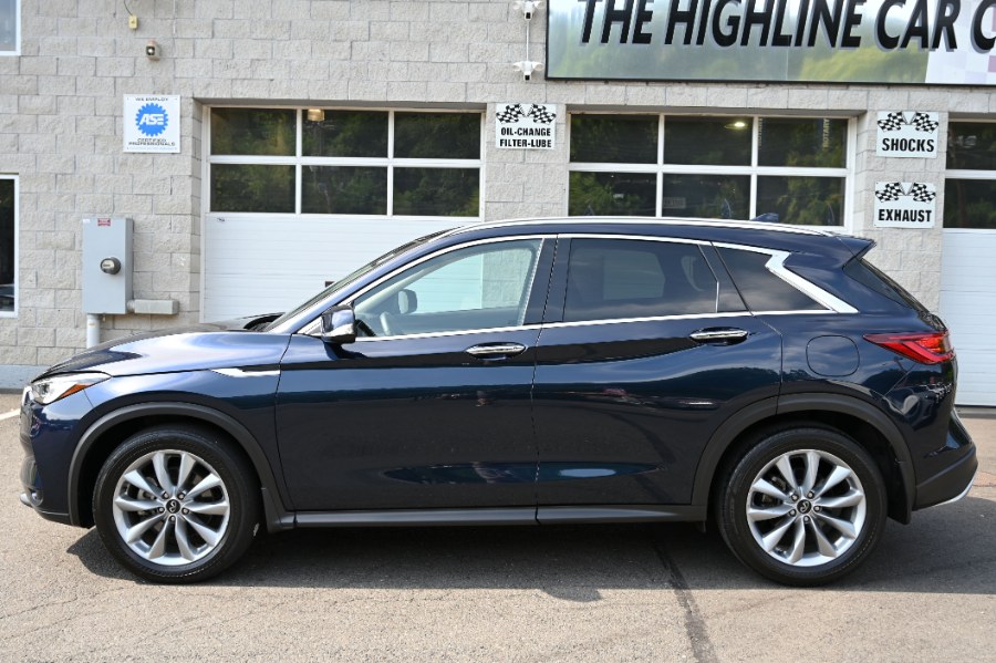 2022 INFINITI QX50 LUXE AWD, available for sale in Waterbury, Connecticut | Highline Car Connection. Waterbury, Connecticut 2022 INFINITI QX50 LUXE AWD, available for sale in Waterbury, Connecticut | Highline Car Connection. Waterbury, Connecticut