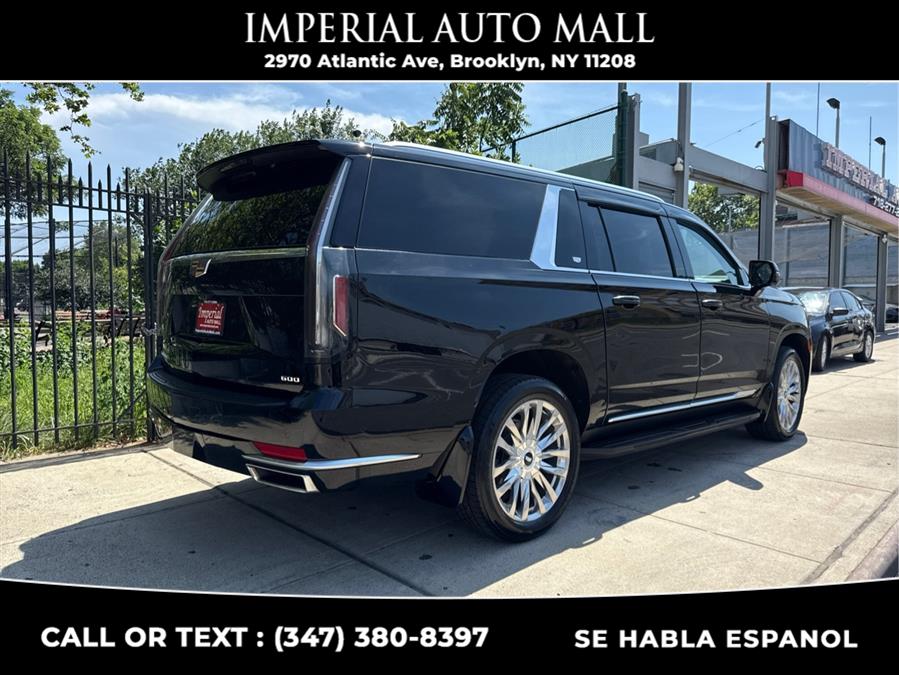 2022 Cadillac Escalade ESV 4WD 4dr Premium Luxury, available for sale in Brooklyn, New York | Imperial Auto Mall. Brooklyn, New York 2022 Cadillac Escalade ESV 4WD 4dr Premium Luxury, available for sale in Brooklyn, New York | Imperial Auto Mall. Brooklyn, New York