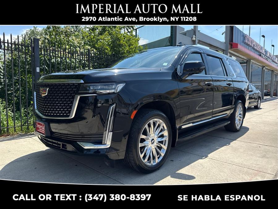 2022 Cadillac Escalade ESV 4WD 4dr Premium Luxury, available for sale in Brooklyn, New York | Imperial Auto Mall. Brooklyn, New York 2022 Cadillac Escalade ESV 4WD 4dr Premium Luxury, available for sale in Brooklyn, New York | Imperial Auto Mall. Brooklyn, New York