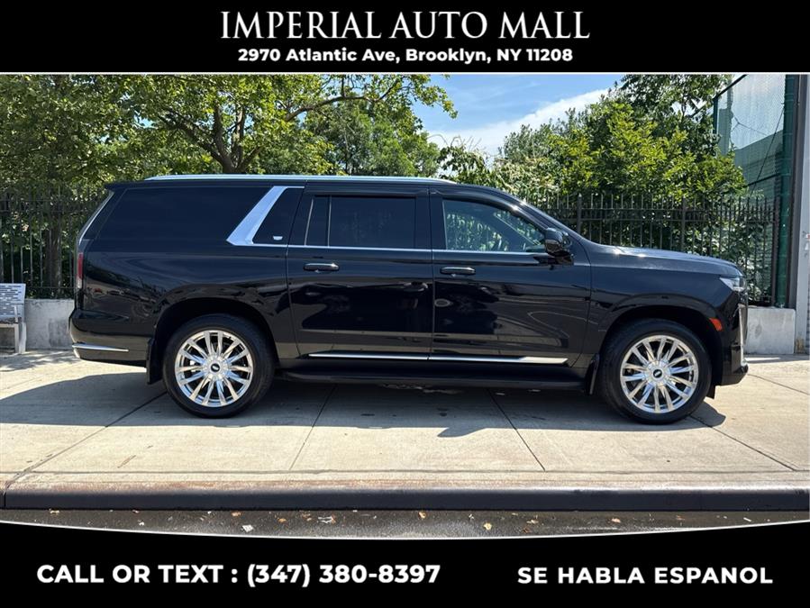 2022 Cadillac Escalade ESV 4WD 4dr Premium Luxury, available for sale in Brooklyn, New York | Imperial Auto Mall. Brooklyn, New York 2022 Cadillac Escalade ESV 4WD 4dr Premium Luxury, available for sale in Brooklyn, New York | Imperial Auto Mall. Brooklyn, New York