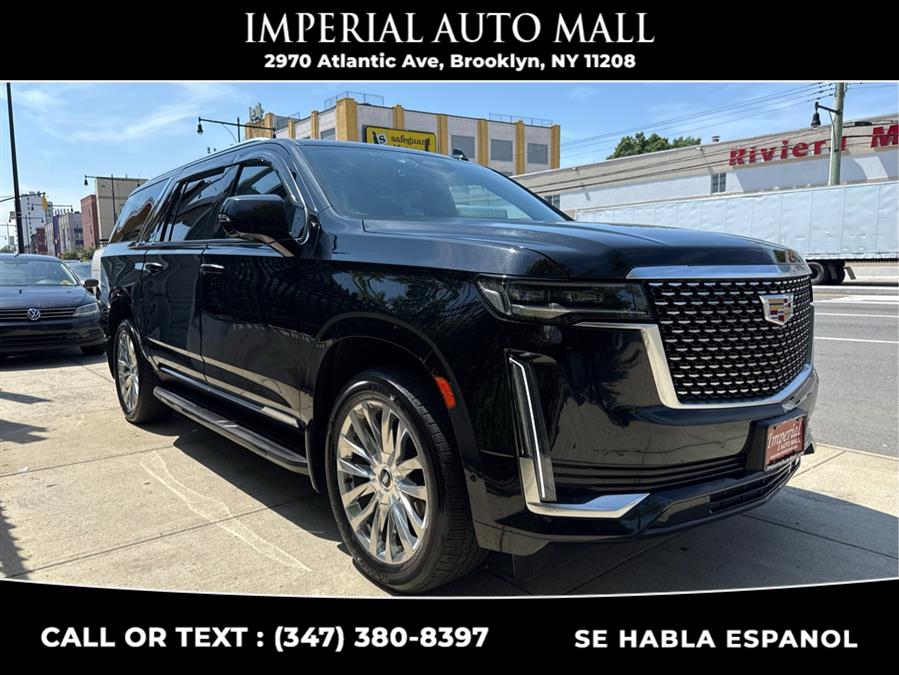 2022 Cadillac Escalade ESV 4WD 4dr Premium Luxury, available for sale in Brooklyn, New York | Imperial Auto Mall. Brooklyn, New York 2022 Cadillac Escalade ESV 4WD 4dr Premium Luxury, available for sale in Brooklyn, New York | Imperial Auto Mall. Brooklyn, New York
