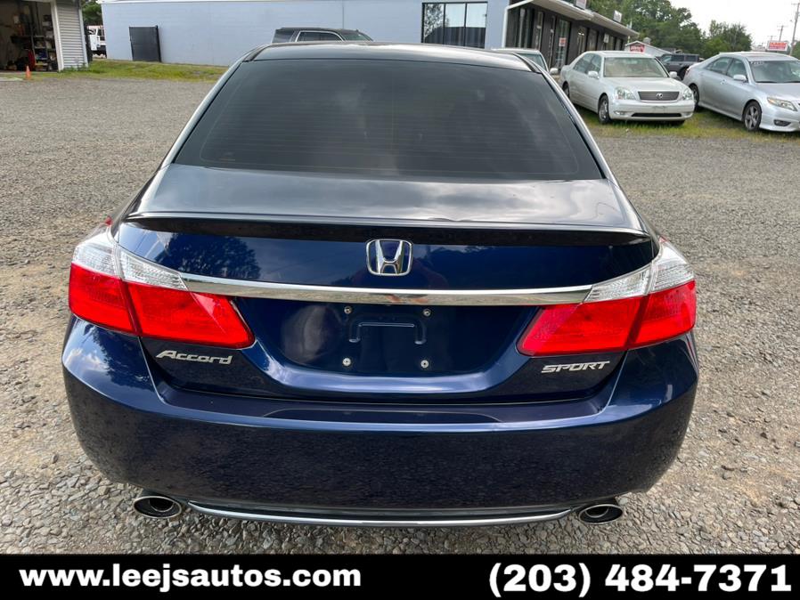 2014 Honda Accord Sedan 4dr I4 CVT Sport, available for sale in North Branford, Connecticut | RJ Shore Automotive II. North Branford, Connecticut 2014 Honda Accord Sedan 4dr I4 CVT Sport, available for sale in North Branford, Connecticut | RJ Shore Automotive II. North Branford, Connecticut
