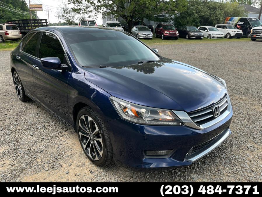 2014 Honda Accord Sedan 4dr I4 CVT Sport, available for sale in North Branford, Connecticut | RJ Shore Automotive II. North Branford, Connecticut 2014 Honda Accord Sedan 4dr I4 CVT Sport, available for sale in North Branford, Connecticut | RJ Shore Automotive II. North Branford, Connecticut