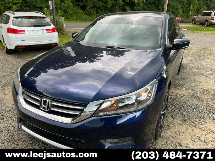 2014 Honda Accord Sedan 4dr I4 CVT Sport, available for sale in North Branford, Connecticut | RJ Shore Automotive II. North Branford, Connecticut 2014 Honda Accord Sedan 4dr I4 CVT Sport, available for sale in North Branford, Connecticut | RJ Shore Automotive II. North Branford, Connecticut