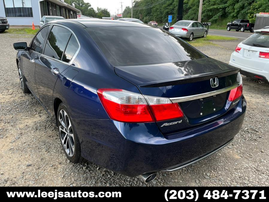 2014 Honda Accord Sedan 4dr I4 CVT Sport, available for sale in North Branford, Connecticut | RJ Shore Automotive II. North Branford, Connecticut 2014 Honda Accord Sedan 4dr I4 CVT Sport, available for sale in North Branford, Connecticut | RJ Shore Automotive II. North Branford, Connecticut