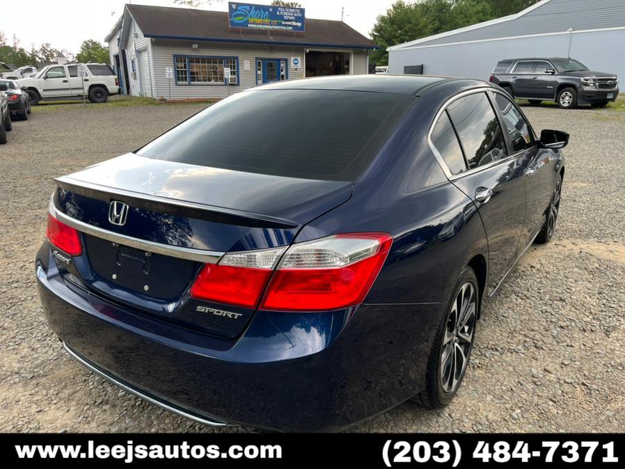 2014 Honda Accord Sedan 4dr I4 CVT Sport, available for sale in North Branford, Connecticut | RJ Shore Automotive II. North Branford, Connecticut 2014 Honda Accord Sedan 4dr I4 CVT Sport, available for sale in North Branford, Connecticut | RJ Shore Automotive II. North Branford, Connecticut