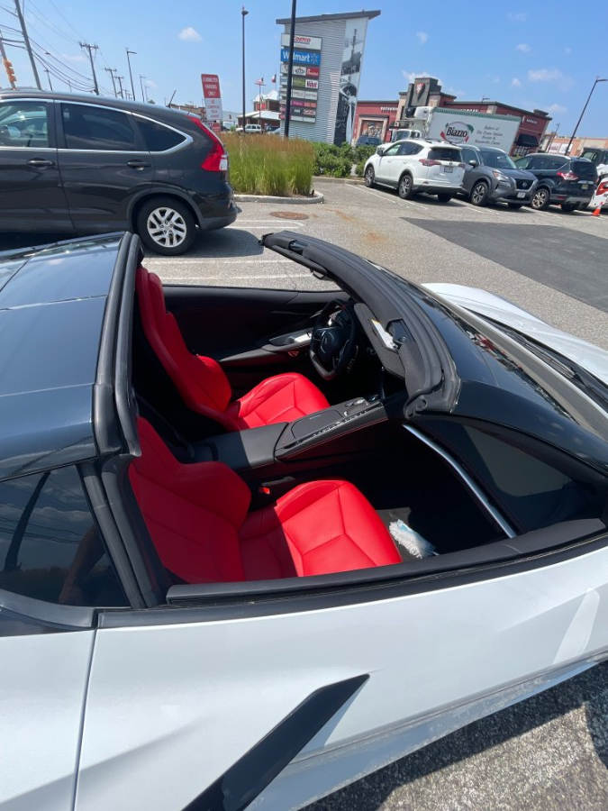 2024 Chevrolet Corvette Stingray LT1 3,950 MILES / WHITE / ADRENALIN RED INT., available for sale in Rosedale, New York | Sunrise Auto Sales. Rosedale, New York 2024 Chevrolet Corvette Stingray LT1 3,950 MILES / WHITE / ADRENALIN RED INT., available for sale in Rosedale, New York | Sunrise Auto Sales. Rosedale, New York