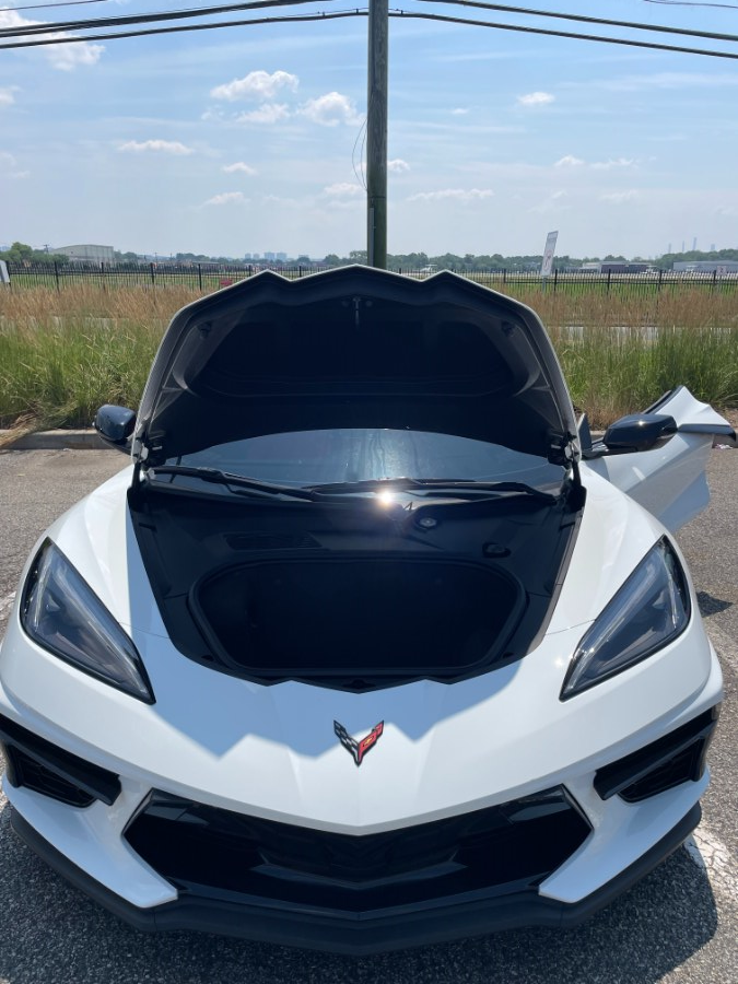 2024 Chevrolet Corvette Stingray LT1 3,950 MILES / WHITE / ADRENALIN RED INT., available for sale in Rosedale, New York | Sunrise Auto Sales. Rosedale, New York 2024 Chevrolet Corvette Stingray LT1 3,950 MILES / WHITE / ADRENALIN RED INT., available for sale in Rosedale, New York | Sunrise Auto Sales. Rosedale, New York