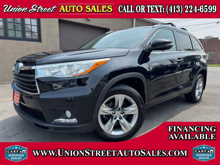 2015 Toyota Highlander Hybrid AWD 4dr Limited Platinum (Natl), available for sale in West Springfield, Massachusetts | Union Street Auto Sales. West Springfield, Massachusetts 2015 Toyota Highlander Hybrid AWD 4dr Limited Platinum (Natl), available for sale in West Springfield, Massachusetts | Union Street Auto Sales. West Springfield, Massachusetts
