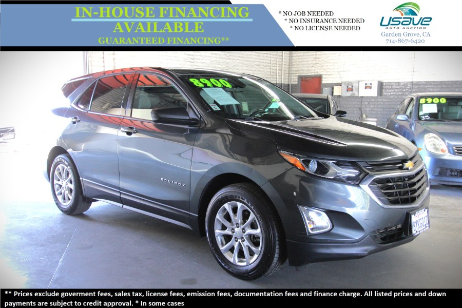 2018 Chevrolet Equinox FWD 4dr LS w/1LS, available for sale in Garden Grove, California | U Save Auto Auction. Garden Grove, California 2018 Chevrolet Equinox FWD 4dr LS w/1LS, available for sale in Garden Grove, California | U Save Auto Auction. Garden Grove, California