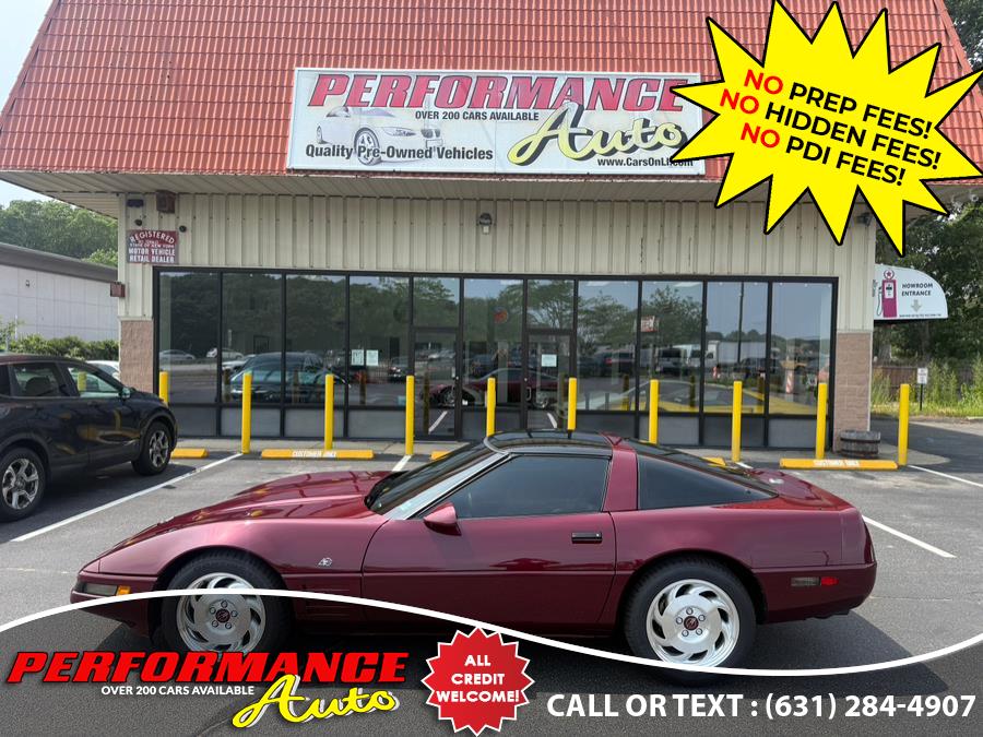 1993 Chevrolet Corvette 2dr Coupe Hatchback, available for sale in Bohemia, New York | Performance Auto Inc. Bohemia, New York 1993 Chevrolet Corvette 2dr Coupe Hatchback, available for sale in Bohemia, New York | Performance Auto Inc. Bohemia, New York