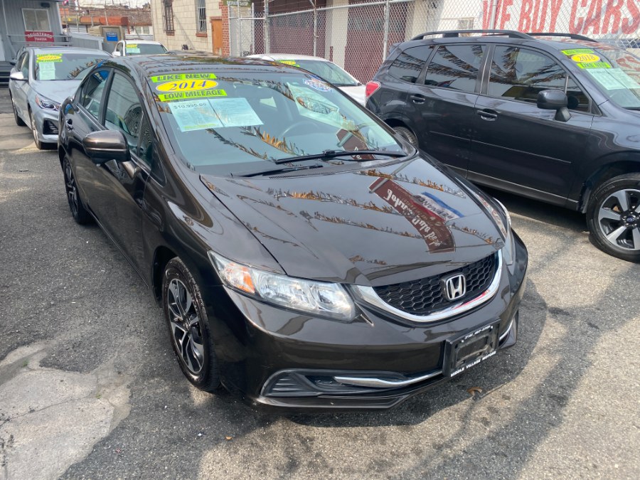 2014 Honda Civic Sedan 4dr CVT EX, available for sale in Middle Village, New York | Middle Village Motors . Middle Village, New York 2014 Honda Civic Sedan 4dr CVT EX, available for sale in Middle Village, New York | Middle Village Motors . Middle Village, New York