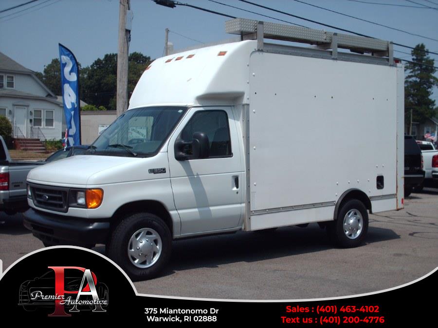 2004 Ford Box truck E-350 Super Duty 138" WB SRW, available for sale in Warwick, Rhode Island | Premier Automotive Sales. Warwick, Rhode Island 2004 Ford Box truck E-350 Super Duty 138" WB SRW, available for sale in Warwick, Rhode Island | Premier Automotive Sales. Warwick, Rhode Island