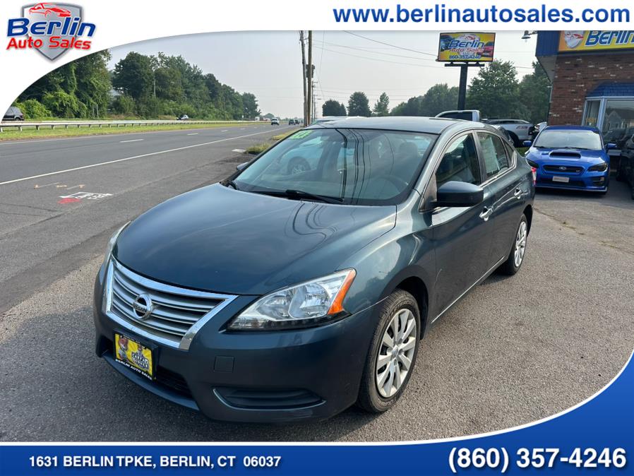 2014 Nissan Sentra 4dr Sdn I4 CVT SV, available for sale in Berlin, Connecticut | Berlin Auto Sales LLC. Berlin, Connecticut 2014 Nissan Sentra 4dr Sdn I4 CVT SV, available for sale in Berlin, Connecticut | Berlin Auto Sales LLC. Berlin, Connecticut