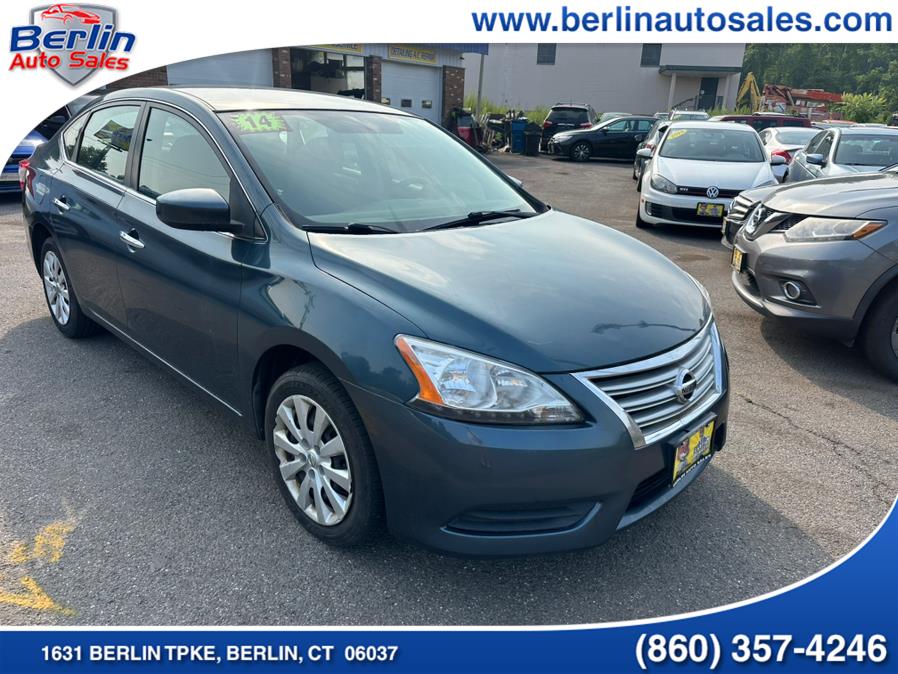 2014 Nissan Sentra 4dr Sdn I4 CVT SV, available for sale in Berlin, Connecticut | Berlin Auto Sales LLC. Berlin, Connecticut 2014 Nissan Sentra 4dr Sdn I4 CVT SV, available for sale in Berlin, Connecticut | Berlin Auto Sales LLC. Berlin, Connecticut