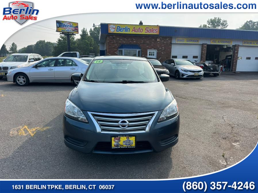 2014 Nissan Sentra 4dr Sdn I4 CVT SV, available for sale in Berlin, Connecticut | Berlin Auto Sales LLC. Berlin, Connecticut 2014 Nissan Sentra 4dr Sdn I4 CVT SV, available for sale in Berlin, Connecticut | Berlin Auto Sales LLC. Berlin, Connecticut