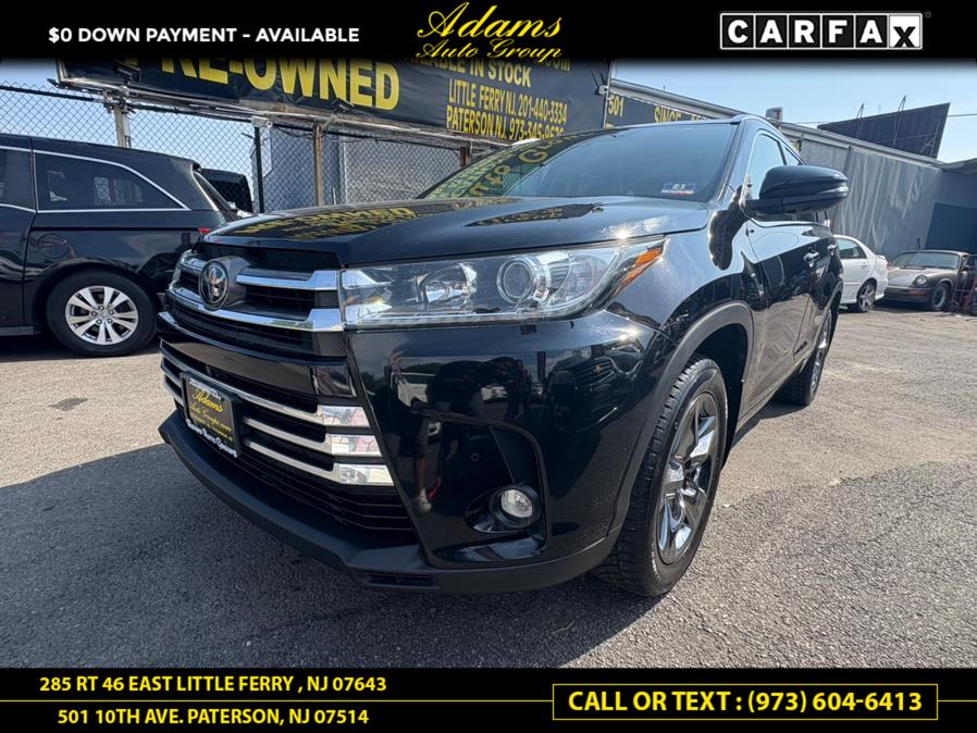 2019 Toyota Highlander Limited Platinum V6 AWD (Natl), available for sale in Little Ferry , New Jersey | Adams Auto Group . Little Ferry , New Jersey 2019 Toyota Highlander Limited Platinum V6 AWD (Natl), available for sale in Little Ferry , New Jersey | Adams Auto Group . Little Ferry , New Jersey